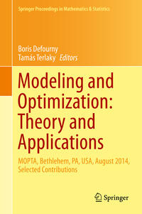 Vorderes Coverbild Modeling and Optimization: Theory and Applications