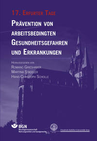 Vorderes Coverbild Prävention von arbeitsbedingten Gesundheitsgefahren und Erkrankungen 17