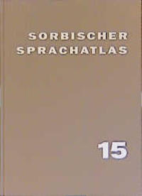 Vorderes Coverbild Sorbischer Sprachatlas