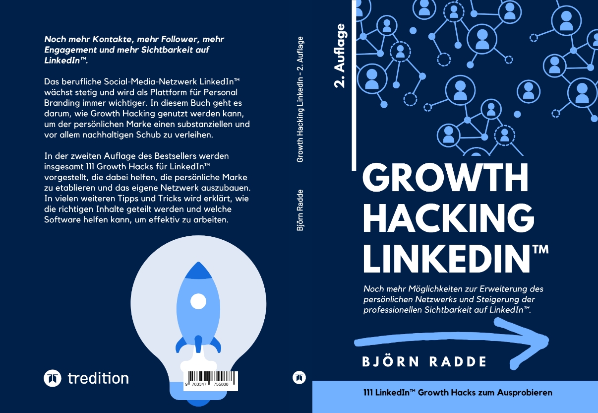 Gesamtes Coverbild Growth Hacking LinkedIn™