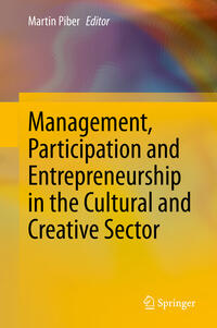 Vorderes Coverbild Management, Participation and Entrepreneurship in the Cultural and Creative Sector