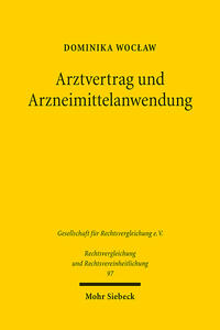 Vorderes Coverbild Arztvertrag und Arzneimittelanwendung