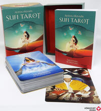 Vorderes Coverbild Sufi-Tarot - Der Weg des Herzens: 78 Tarotkarten mit Anleitung