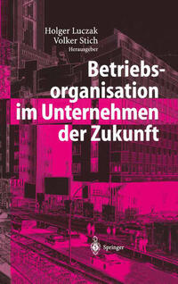 Vorderes Coverbild Betriebsorganisation im Unternehmen der Zukunft