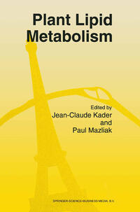 Vorderes Coverbild Plant Lipid Metabolism