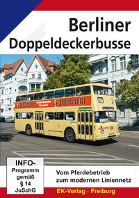 Vorderes Coverbild Berliner Doppeldeckerbusse