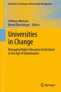 Vorderes Coverbild Universities in Change