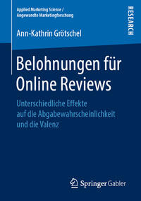 Vorderes Coverbild Belohnungen für Online Reviews