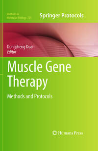 Vorderes Coverbild Muscle Gene Therapy