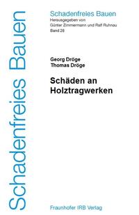 Vorderes Coverbild Schäden an Holztragwerken