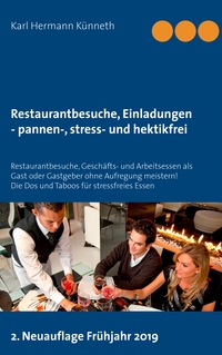 Vorderes Coverbild Restaurantbesuche, Einladungen - pannen-, stress- und hektikfrei