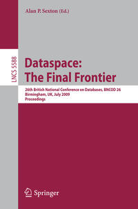 Vorderes Coverbild Dataspace: The Final Frontier