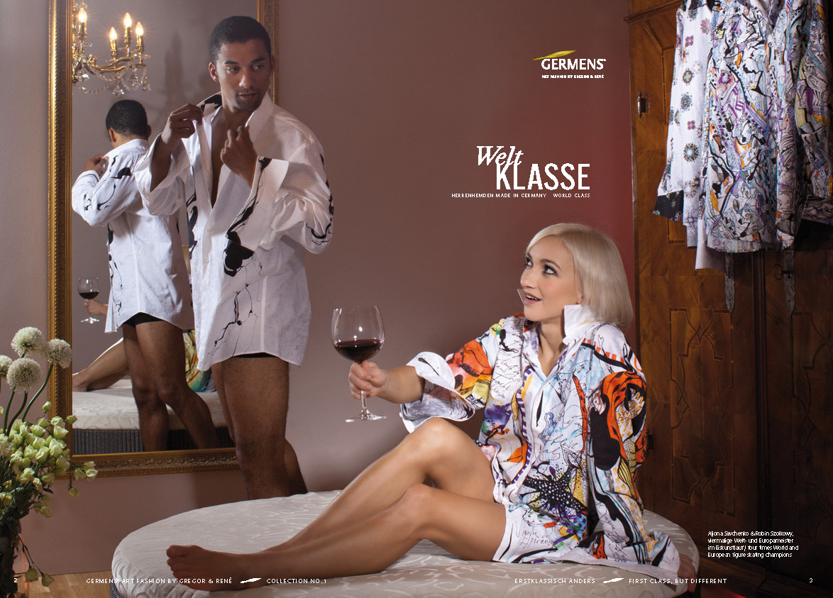 Beispielinhalt (Bild) Erstklassisch ANDERS – Herrenhemden Made in Germany First Class, BUT DIFFERENT   Iconic Men's Shirts