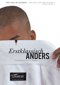 Vorderes Coverbild Erstklassisch ANDERS – Herrenhemden Made in Germany First Class, BUT DIFFERENT   Iconic Men's Shirts