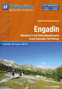 Vorderes Coverbild Wanderführer Engadin