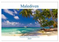 Vorderes Coverbild Malediven - Traumhaftes Paradies im Indischen Ozean (Wandkalender 2025 DIN A3 quer), CALVENDO Monatskalender