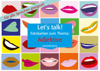 Vorderes Coverbild Let's Talk! Fotokarten "Adjektive" - Let's Talk! Flashcards "Adjectives"