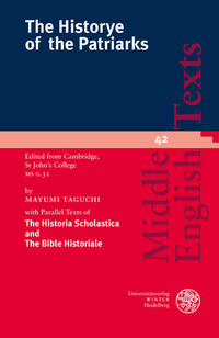 Vorderes Coverbild The Historye of the Patriarks