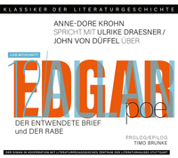 Vorderes Coverbild Ein Gespräch über Edgar Allen Poe – Der entwendete Brief und Der Rabe