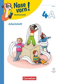 Vorderes Coverbild Nase vorn! - Lehrwerk für Mathematik - Ausgabe 2023 - 4. Schuljahr