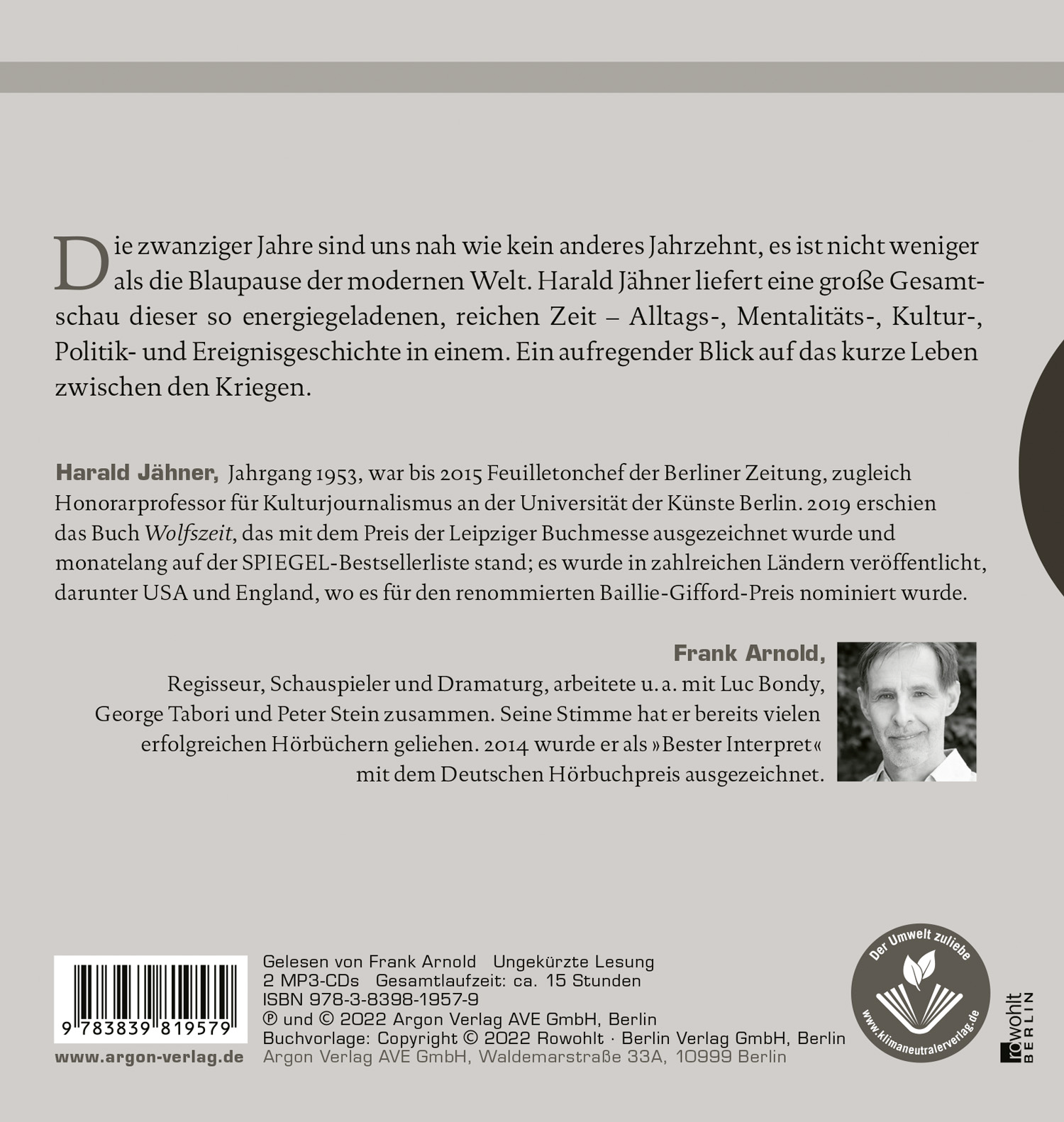 Rückseitencover Höhenrausch