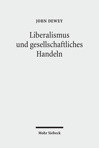 Vorderes Coverbild Liberalismus und gesellschaftliches Handeln