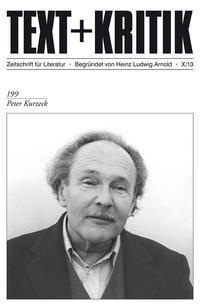 Vorderes Coverbild Peter Kurzeck