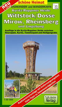 Vorderes Coverbild Kyritz-Ruppiner Heide, Wittstock/Dosse, Mirow, Rheinsberg und Umgebung