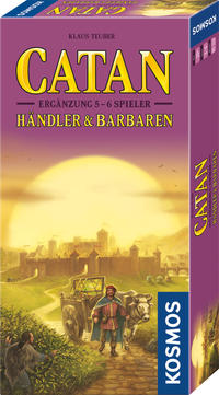 Vorderes Coverbild Catan Händler & Barbaren Ergänzung 5/6 Spieler
