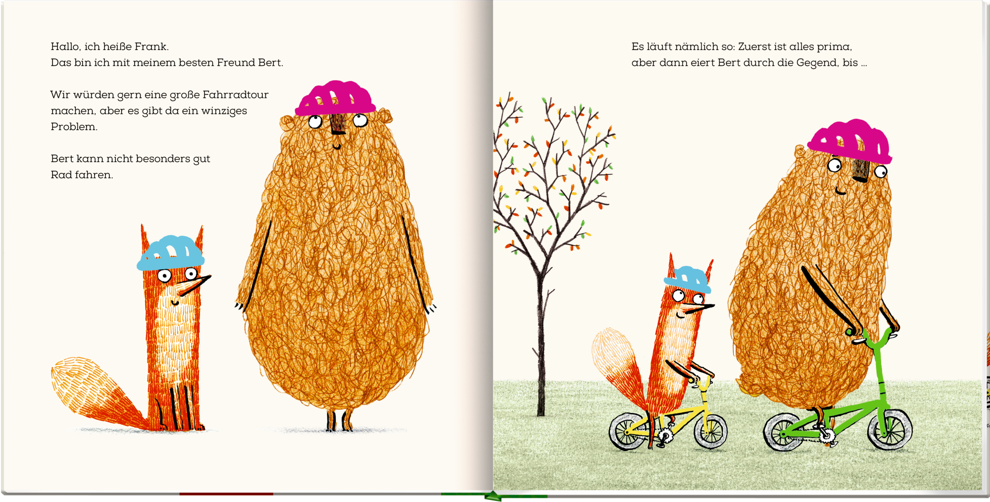 Beispielinhalt (Bild) Frank und Bert