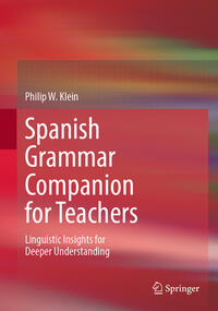 Vorderes Coverbild Spanish Grammar Companion for Teachers