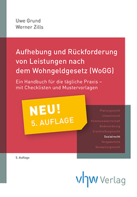 Vorderes Coverbild Aufhebung und Rückforderung von Leistungen nach dem Wohngeldgesetz (WoGG)
