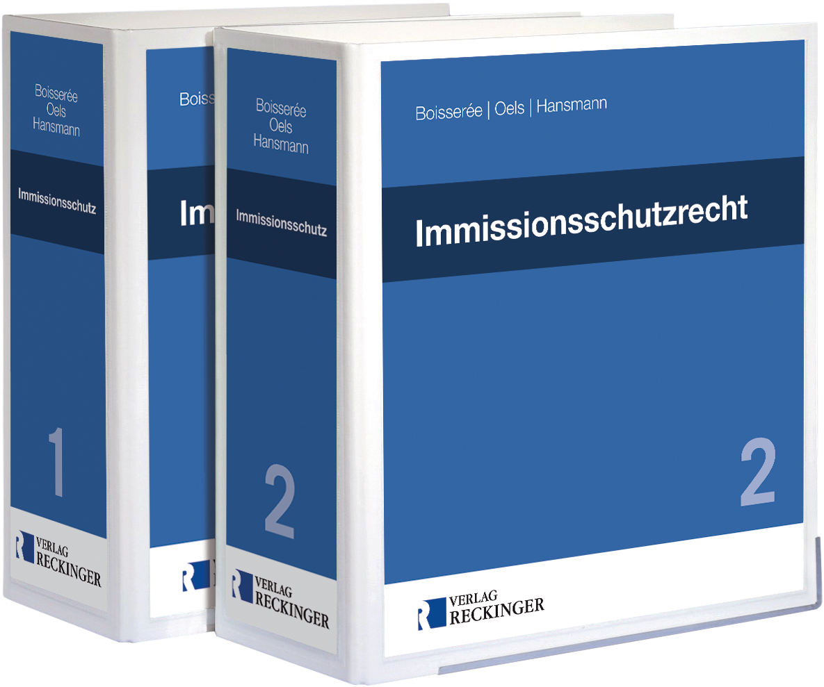 Rückseitencover Immissionsschutzrecht