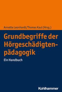 Vorderes Coverbild Grundbegriffe der Hörgeschädigtenpädagogik