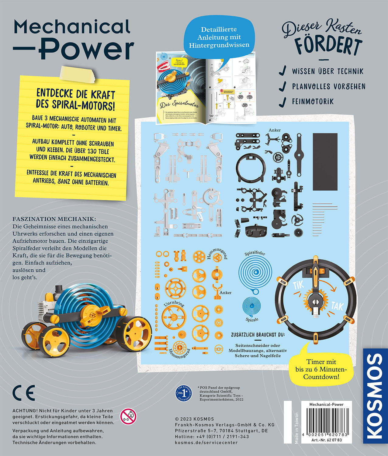 Rückseitencover Mechanical Power