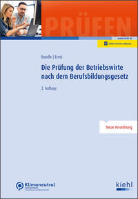 Vorderes Coverbild Die Prüfung der Betriebswirte nach dem Berufsbildungsgesetz