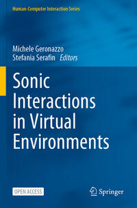 Vorderes Coverbild Sonic Interactions in Virtual Environments