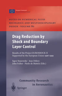 Vorderes Coverbild Drag Reduction by Shock and Boundary Layer Control