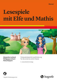 Vorderes Coverbild Lesespiele mit Elfe und Mathis
