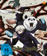 Vorderes Coverbild Jujutsu Kaisen - Staffel 1 - Vol.3 - DVD