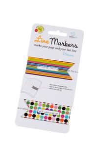 Vorderes Coverbild Line Markers (Ribbons/Geschenkbänder) - Magnetische Lesezeichen - 2er Set