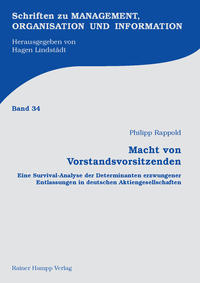 Vorderes Coverbild Macht von Vorstandsvorsitzenden