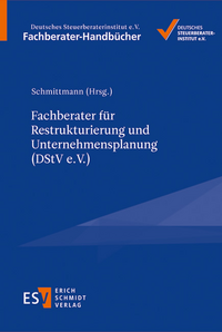 Vorderes Coverbild Fachberater für Restrukturierung und Unternehmensplanung (DStV e.V.)