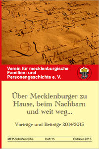 Vorderes Coverbild Über Mecklenburger zu Hause, beim Nachbarn und weit weg...