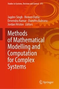 Vorderes Coverbild Methods of Mathematical Modelling and Computation for Complex Systems