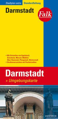 Vorderes Coverbild Falk Stadtplan Extra Darmstadt 1:17.500
