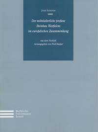 Vorderes Coverbild Der mittelalterliche profane Steinbau Westfalens im europäischen Zusammenhang
