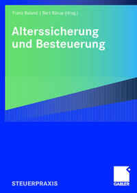 Vorderes Coverbild Alterssicherung und Besteuerung