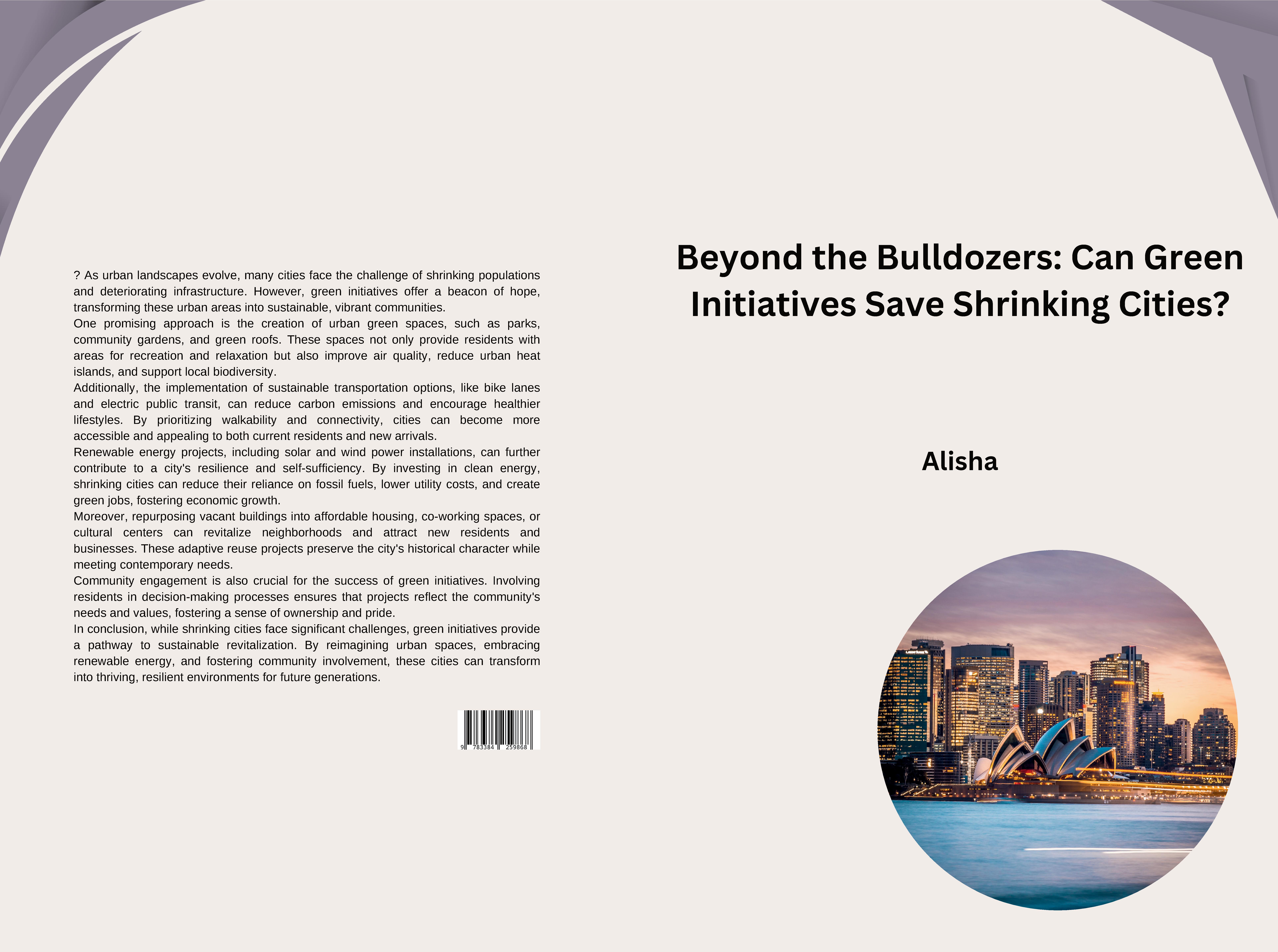 Gesamtes Coverbild Beyond the Bulldozers: Can Green Initiatives Save Shrinking Cities?