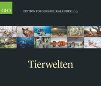 Vorderes Coverbild GEO Edition - Tierwelten Wandkalender 2025 - Beeindruckender Kalender für Tierfotografie, Großformat 70x60 cm, mit Einzigartigen Aufnahmen aus der Tierwelt